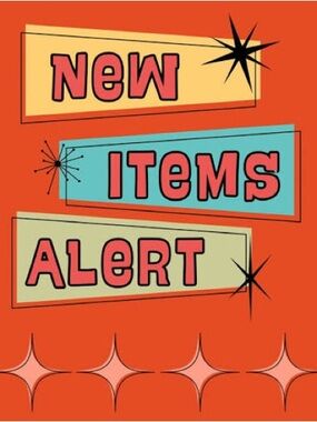 Lots of new items just added!!